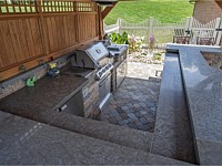 Patio and Outdoor Kitchen & Covered Bar