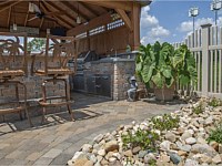Patio and Outdoor Kitchen & Covered Bar