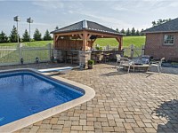 Patio and Outdoor Kitchen & Covered Bar