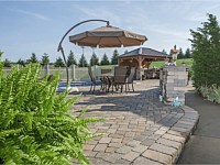 Patio and Outdoor Kitchen & Covered Bar